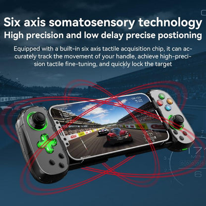 Versatile Retractable Gamepad for Pc / Android / Ios / Win / Mac / Switch - White