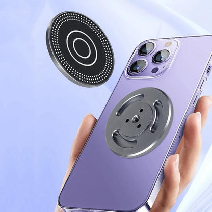 Universal Magnetic Phone Holder for Tripod and Magic Arm - Black
