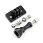Gopro Helmet Mount Adapter for Aluminum Tripod Head - Black