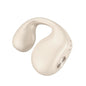 Mini Bone Conduction Bluetooth Earphone for Running and Sports - Skin Colour