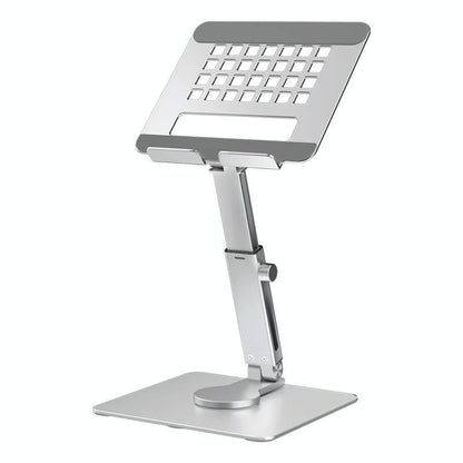 Portable Telescopic Desktop Phone Stand - Foldable & Rotating - Deep Grey