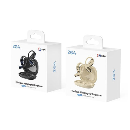 Wireless Bluetooth Earphones - Zga Gs18 Blade Ai - Beige