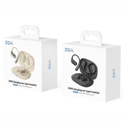 Wireless Bluetooth Earphone Ear-mounted - White