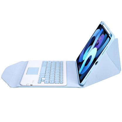 Bluetooth Keyboard Leather Case For Ipad Pro 11 With Pen Slot And Touchpad - Pink