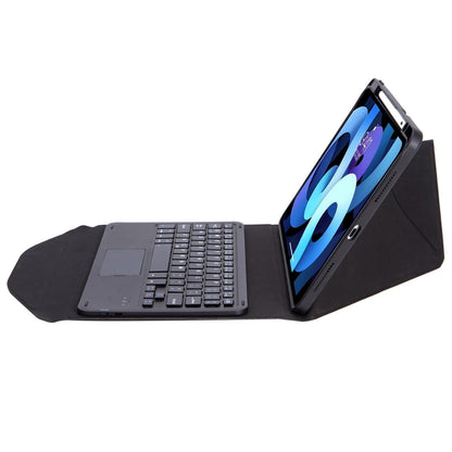 Bluetooth Keyboard Leather Case For Ipad Pro 11 With Pen Slot And Touchpad - Pink