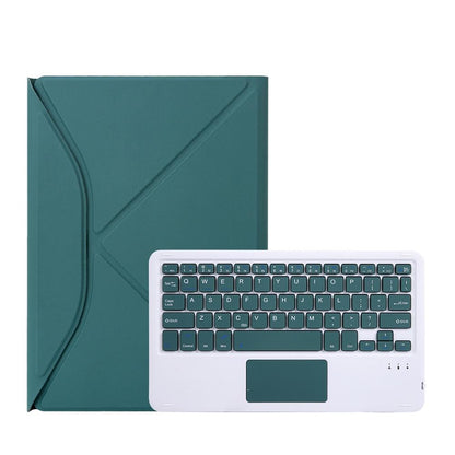Bluetooth Keyboard Leather Case For Ipad Pro 11 With Pen Slot And Touchpad - Pink