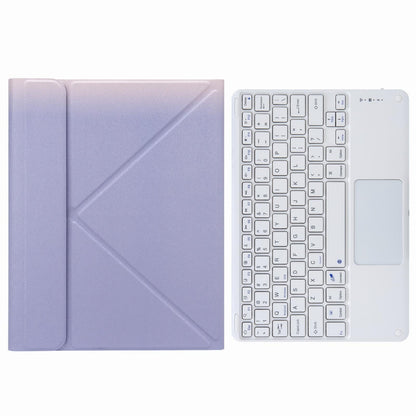 Bluetooth Keyboard Leather Case For Ipad 9.7 2018 / 2017 With Three-Fold Holder - Dark Night Green
