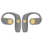 Wireless Bone Conduction Bluetooth Earphones for Sports - Gray