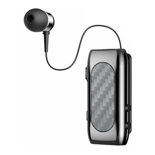 Carbon Brazing Bluetooth Earphones with Noise Reduction - Silver