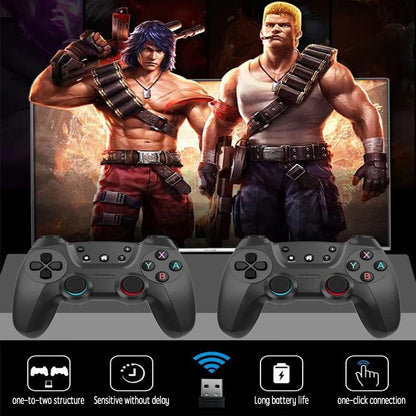 2.4g Wireless Controller for Pc Linux Android Tvbox - Supports Dual Connection - Cangling Green