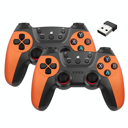 2.4g Wireless Controller for Pc Linux Android Tvbox - Supports Dual Connection - Cangling Green