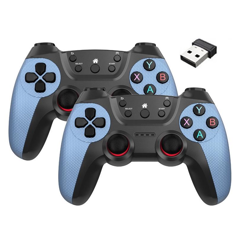 2.4g Wireless Controller for Pc Linux Android Tvbox - Supports Dual Connection - Cangling Green