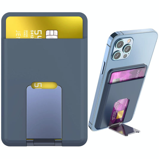 Universal Mobile Phone Card Holder Organizer Bag - Dark Blue