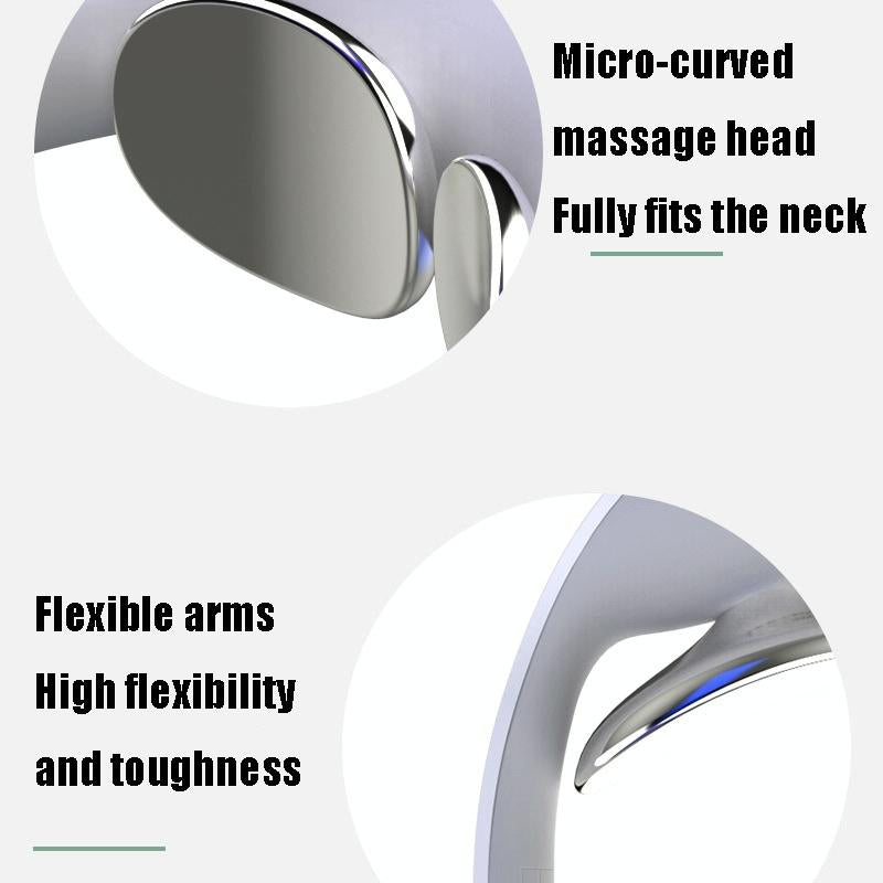 Mini Cervical Vertebra Massager For Neck Protection 159X129X61.5 Mm - White