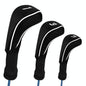 3-In-1 Golf Club Cover Set - No.1 No.3 No.5 - Black