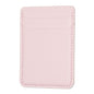 R20 Texture Card Bag Back Sticker For Mobile Phones - Pink
