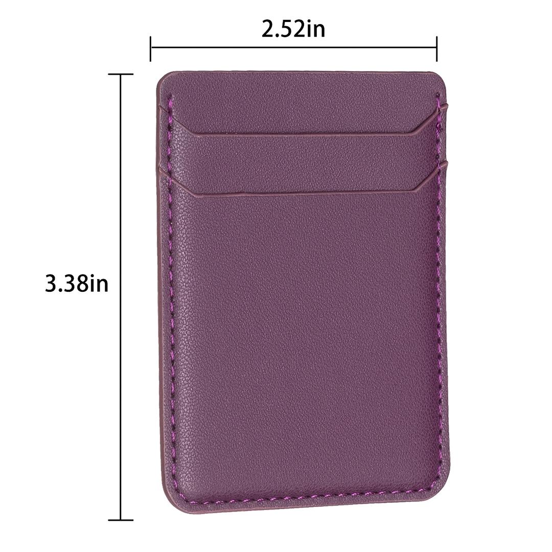 R20 Texture Card Bag Back Sticker For Mobile Phones - Pink