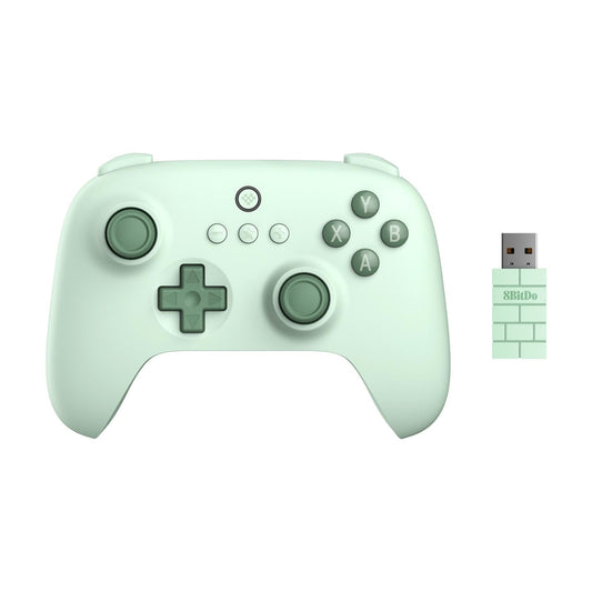 Wireless 2.4g Controller for Pc Windows Steam Deck Raspberry Pi Android - Youth Edition - Green