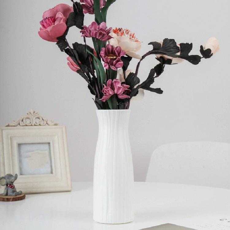 Versatile Plastic Vase For Home Decor And Flower Arrangements - Pink