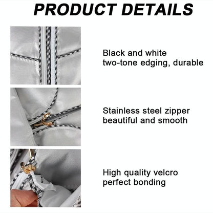 Waterproof Dustproof Cover for 420d Roller Boiler Washing Machine - 60x53x85cm Size - Gray - 60X53X85Cm