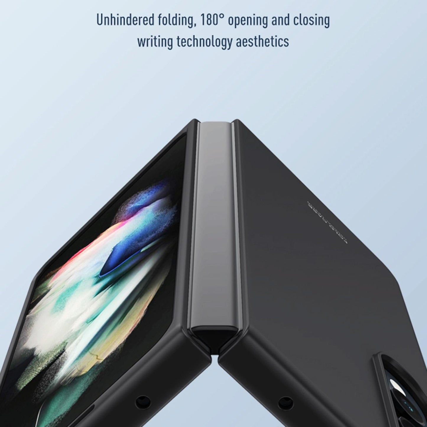 For Samsung Galaxy Z Fold4 5G Shockproof Skin - Breathable & Protective - Green