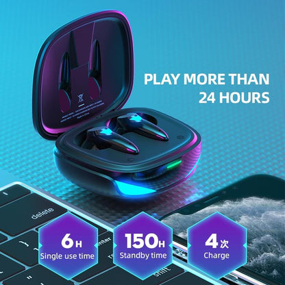 True Stereo Touch Bluetooth Earphones - G10 Tws 5.2 - Pink