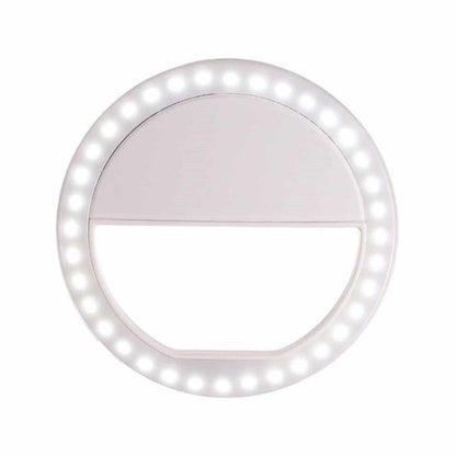 Ring-shaped Selfie Light for Live Photography - Led Flashlight - Black