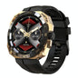 Smart Watch With Heart And Blood Monitoring Colour Screen - Gold