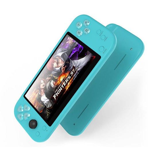 5.1 Handheld Game Console With 8Gb Memory & Hdmi Output - X20 Life Classic Games - Blue Green