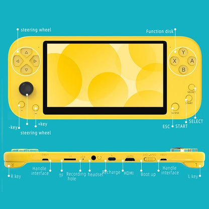 5.1 Handheld Game Console With 8Gb Memory & Hdmi Output - X20 Life Classic Games - Blue Green