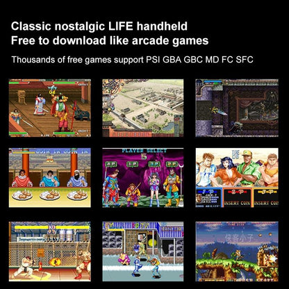 5.1 Handheld Game Console With 8Gb Memory & Hdmi Output - X20 Life Classic Games - Blue Green