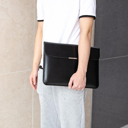 Leather Laptop Sleeve - Ultra-thin and Stylish - Brown