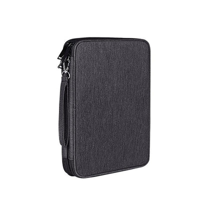 Waterproof Multi-function Storage Bag for Digital Accessories - l - Black