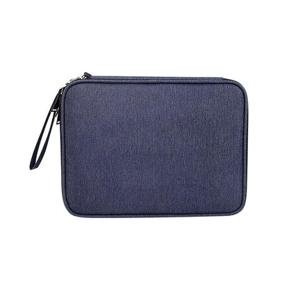 Waterproof Multi-function Storage Bag for Digital Accessories - l - Black