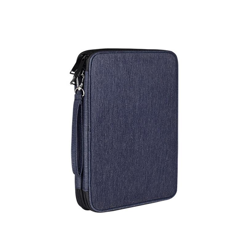 Waterproof Multi-function Storage Bag for Digital Accessories - l - Black