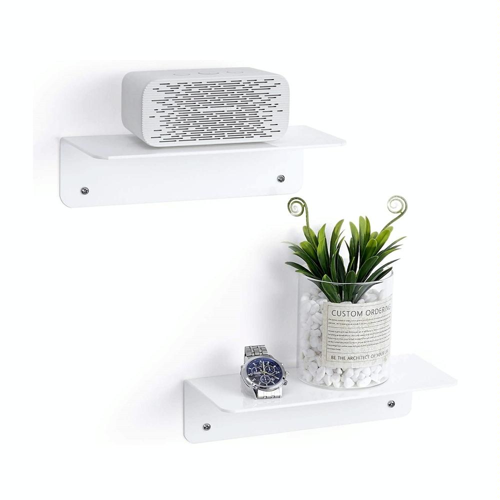 Set of 2 Wall Mounts for Speakers and Surveillance Cameras - Black