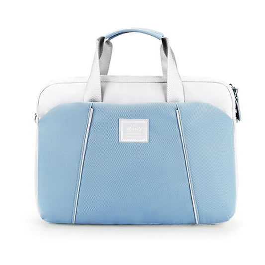 Computer Handheld Messenger Bag for Apple Macbook / Huawei / Xiaomi / Basne - Landscape Tattoo Light Blue
