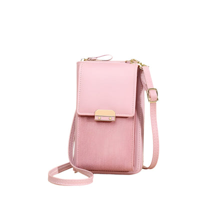 Compact Locking Crossbody For Women Essentials - Black