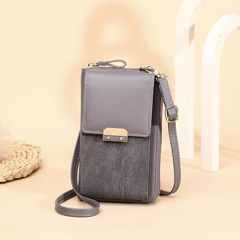 Compact Locking Crossbody For Women Essentials - Black