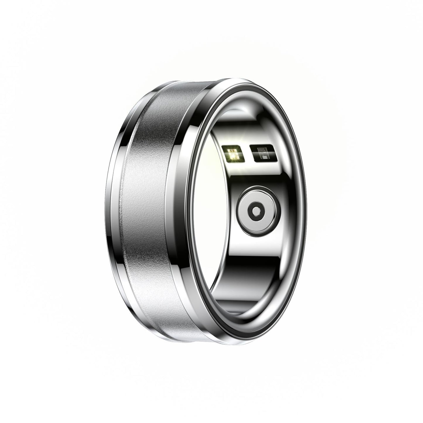Smart Ring With Heart Rate Blood Oxygen And Sleep Monitoring - Size 20 - Purple