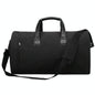 Shoe Compartment Travel Suit Bag - Compact & Organized - Black