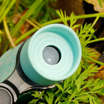 Children's Bird Watching Binoculars - 4x30 Perfect Gift - Rain Season Blue