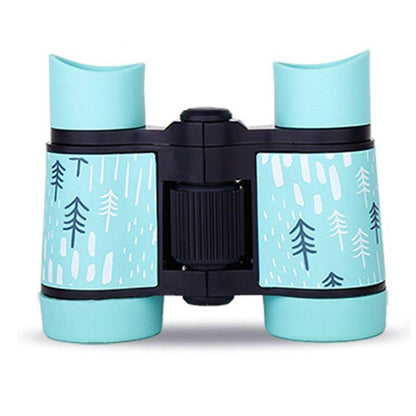 Children's Bird Watching Binoculars - 4x30 Perfect Gift - Rain Season Blue
