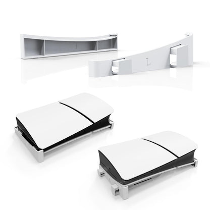 Universal Horizontal Stand For Ps5 Slim - Digital / Optical Drive Version - White