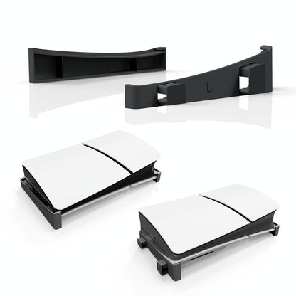 Universal Horizontal Stand For Ps5 Slim - Digital / Optical Drive Version - White