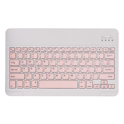 Detachable Bluetooth Keyboard Tablet Case For Ipad Pro 12.9 With Holder Pen Slot - Pink