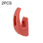Universal Storage Hook for Xiaomi M365 Electric Scooter - Set of 2 - Red
