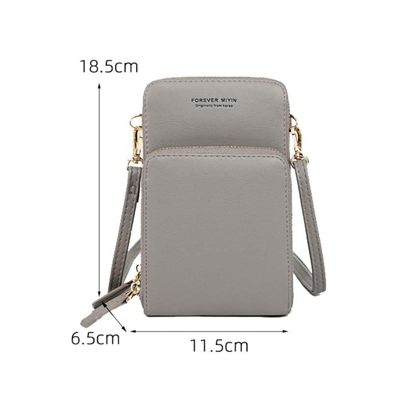 Multifunctional Touch Screen Phone Bag - Yellow