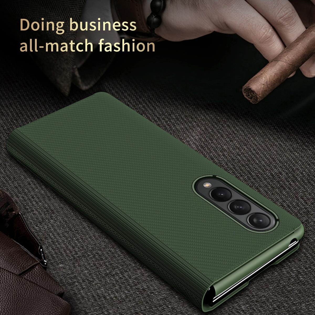 For Samsung Galaxy Z Fold4 5G Kevlar Texture Phone Case