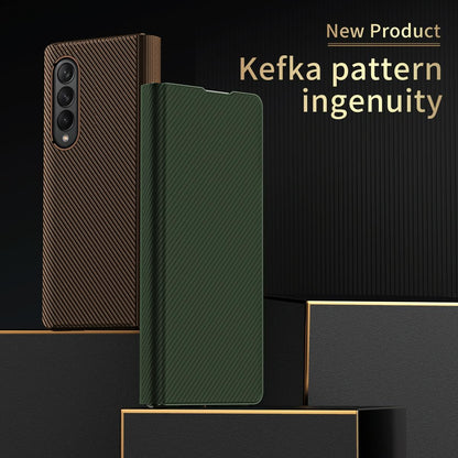 For Samsung Galaxy Z Fold4 5G Kevlar Texture Phone Case